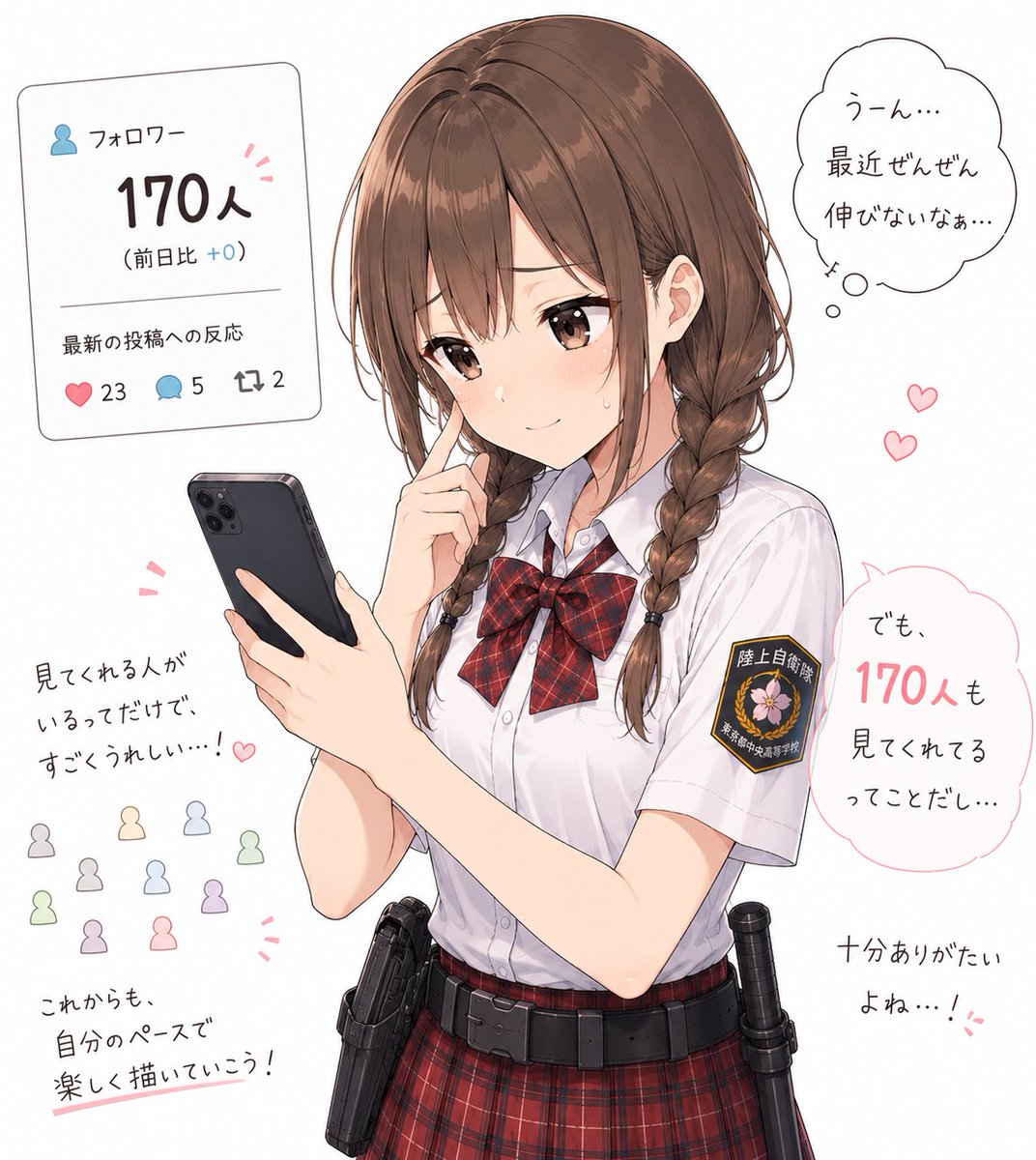 ゆるっと武装JK tweet media