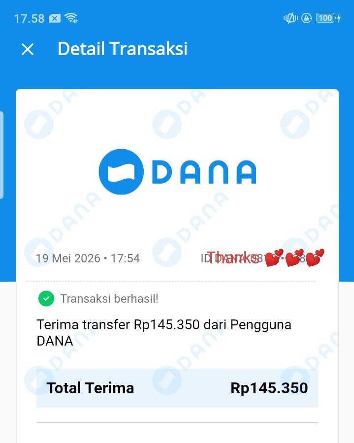 BBarnes87366's tweet photo. Alhamdulillah 🙏 
Terimakasih ka @ConvertCryptoID udah di bantu CV . 
Sehat selalu 
💞💞💞
#ConvertCryptoIDtesti https://t.co/LhdyxWLjZU