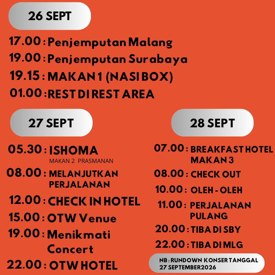 JASWAR & TRIP KONSER @DONNAELVAS tweet media