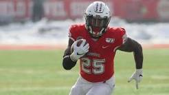 PSPigskin's tweet photo. Despite playing in only 5 of 8 UFL games this spring, former Illinois State All-American RB James Robinson leads the Louisville Kings in rushing. Robinson has rushed for 212 yards on 60 carries (3.5 ypc). He has scored 3 TDs and has not fumbled. https://t.co/7DBifXAOPa