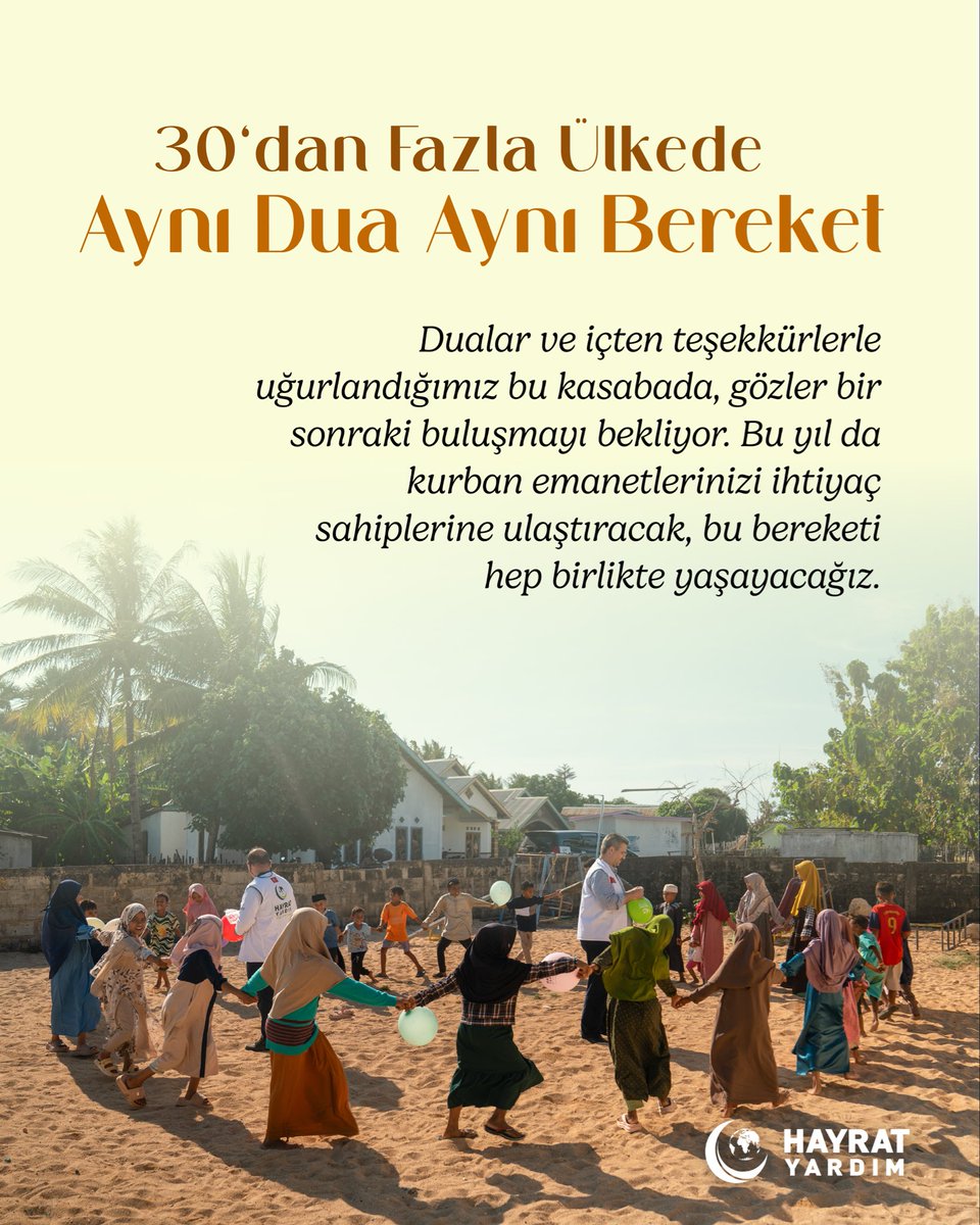 hayratyardim's tweet photo. “Bir parça et, Müslüman olmalarına vesile oldu…”

Destekleriniz sayesinde Endonezya’da yaşanan hayırlı bir hikâyeye şahit oluyoruz.

Bu bayram siz de kurban bağışınızla binlerce kilometre ötede bir gönüle dokunabilirsiniz.

Vekâletiniz için: https://t.co/3lJEKoPvy4 https://t.co/Rid51tYwhK