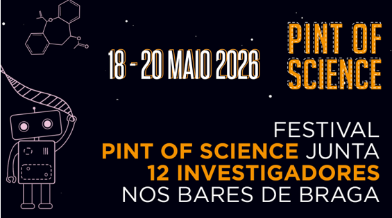 cebuminho's tweet photo. 🍻🔬 Pint of Science Braga is on!

From May 18–20, researchers meet the public in Braga’s bars for relaxed science talks. 🧠🍺

📍 Galeria 101, Estúdio 22 &amp; Letraria
👉 More info: Pint of Science Portugal
#PintOfScience #CEB #UMinho https://t.co/c4pXHXlRJa