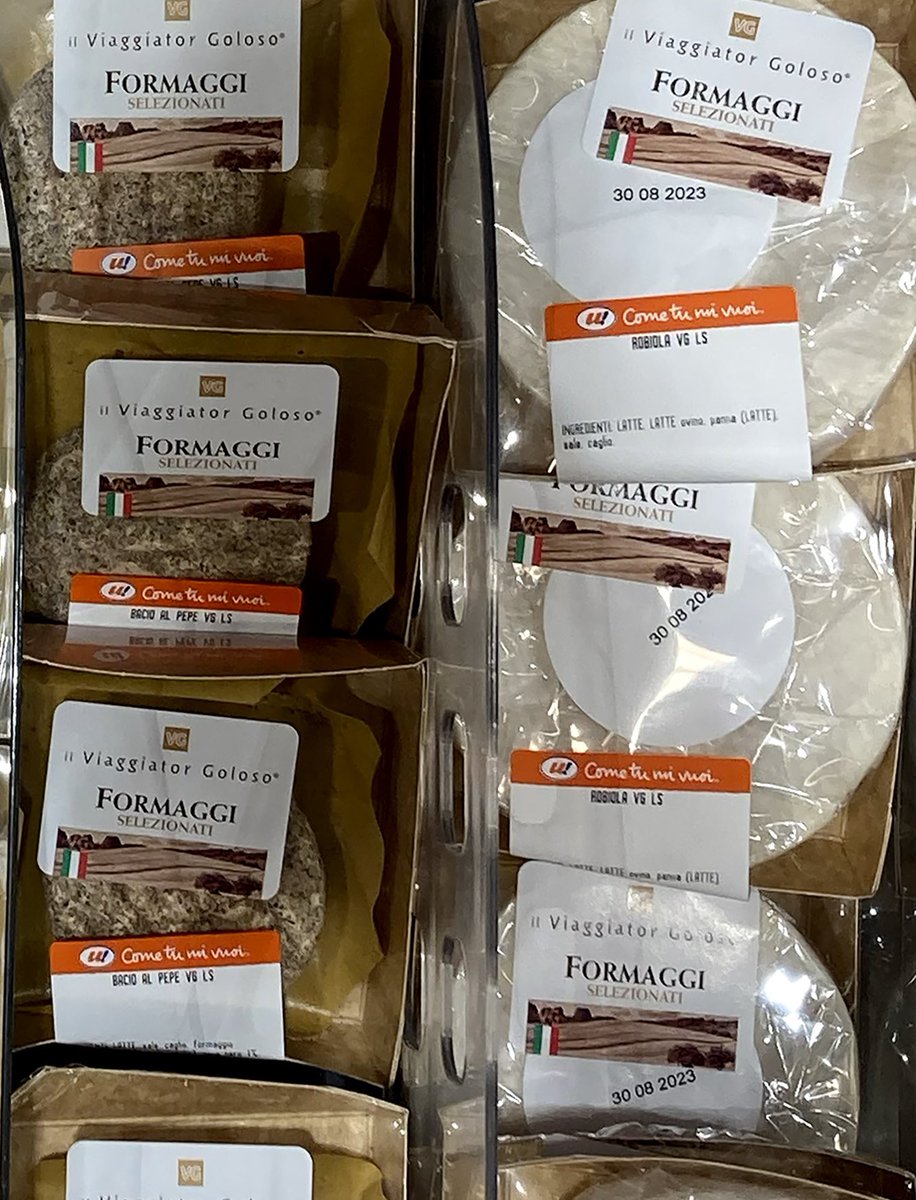 whatsontheshel1's tweet photo. 🛒🇮🇹🧀
Rows of carefully wrapped Italian cheeses in a supermarket in Modena the city’s old monuments, where food is treated like art and every cheese carries a little piece of Italy inside it.
https://t.co/HBYydJFX0V
#ItalianCheese #Formaggi #Modena #Italy #ItalianSupermarket https://t.co/tbqCrIb2Uz
