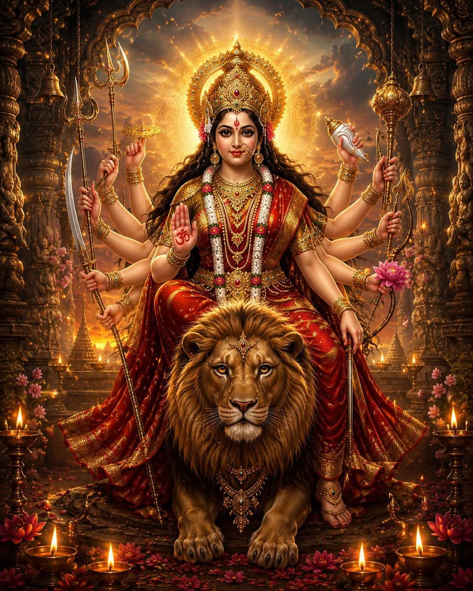 puji1110's tweet photo. !! जय माँ आद्याशक्ति !! ❣️ https://t.co/kOucSeljvx
