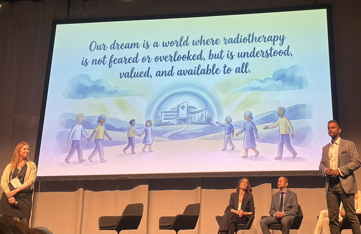 MellyB_7's tweet photo. @_ShankarSiva &amp; @Forde_Elizabeth have a dream. And they have beautifully articulated how the Radiotherapy community can work together to make it a reality https://t.co/2ZbH3hKSCL