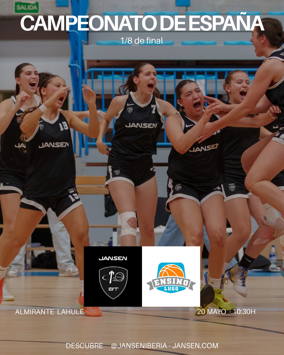 BTorrelodones's tweet photo. 3 de 3 en fase de grupos #FEBCadeteF2026 🔥✅

Nuestro U16 femenino ya está entre los mejores 16 equipos de España. ¡Seguimos! 💪🏼🇪🇸

#BeyondTheTop | #CarácterTorre | #Torrelodones https://t.co/bs8C8XvevT