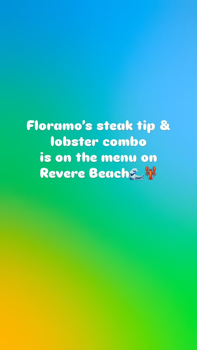 Floramo’s On Revere Beach tweet media