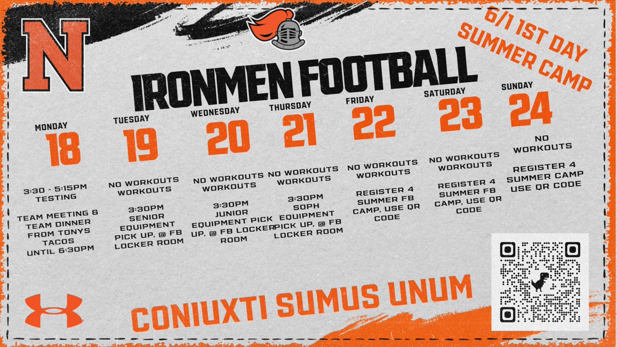 NCHS Ironmen Football tweet media