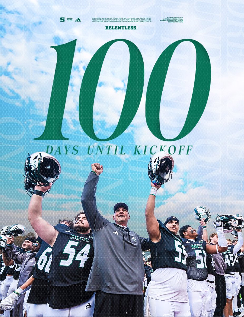 Slippery Rock Football tweet media