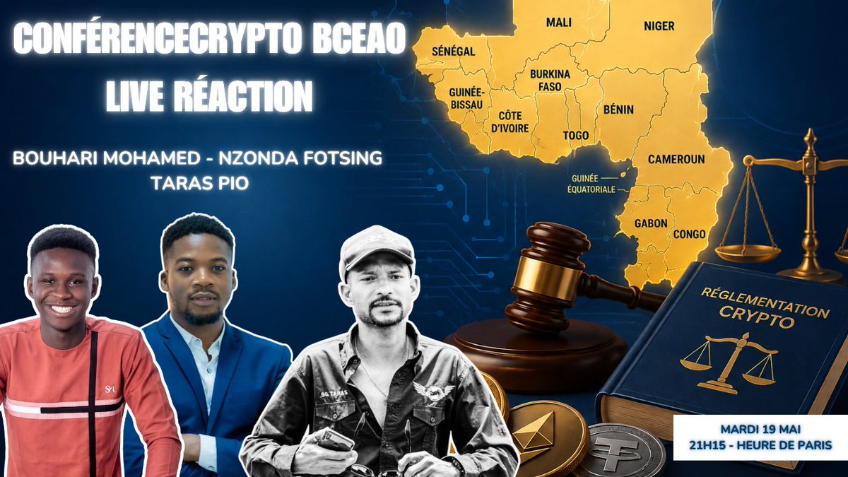sqywallet's tweet photo. 🐘🐘 Deux éléphants. Une pièce. 8 heures de conférence (j'ai tout regardé).

Le 8 mai, la BCEAO organisait sa conférence internationale sur les crypto-actifs et innovations numériques.

Des  banquiers centraux qui assument leurs limites et l'urgence, les  stablecoins disséqués, l'échec de l'e-Naira reconnu et des interventions  de qualité, notamment celle de la banquière centrale de l'Île Maurice,  que j'ai particulièrement appréciée.

Mais deux éléphants ont traversé la salle et personne n'a semblé les remarquer.

Éléphant  1 : Les fintechs africaines. Absentes de la scène. Défilé de  consultants et d'institutions étrangères venus faire la leçon. La  jeunesse africaine, citée toute la journée, n'a jamais eu le micro.

Éléphant 2 : Bitcoin (comme toujours). Classé « actif spéculatif » et expédié.
 
Pendant  ce temps : BlackRock, Fidelity, la réserve stratégique américaine, le  rapport Deutsche Bank qui annonce du BTC au bilan des banques centrales  d'ici 2030. 

3 millions d'utilisateurs au Congo (le gouverneur l'a dit lui-même). 
Tando qui équipe 48 millions de Kenyans en Lightning. 
Gridless au Malawi. 
La valorisation des surcapacités en Éthiopie. 
Le parc des Virunga. Dubai. 
L'Iran qui annonce faire payer le passage du détroit d'Ormuz en Bitcoin…

L'éléphant est quand même gros pour qu'on ne le voie pas et qu'on l'ignore comme ça.

Une  conférence « crypto » en 2026 sans une table ronde sur Bitcoin, c'est  une lecture partielle du sujet ; un oubli ou une erreur.

Autre  point : pourquoi le FMI, la BRI, la Banque de France et la Fed  étaient-ils dans la salle ? Ça pose immédiatement l'enjeu géopolitique. 

La zone CFA n'est pas un détail régional, ce qu'elle « décide » intéresse Washington, Paris, Bâle.

Bref, il y a beaucoup de choses à dire sur cette conférence.

🎙️ CE SOIR — Live réaction. On décrypte, on analyse, on se projette. Sans langue de bois.

https://t.co/o57qF6nUe2

Avec mes invités : @pio_taras , @nzondafotsing,  et @BouhariMou2199