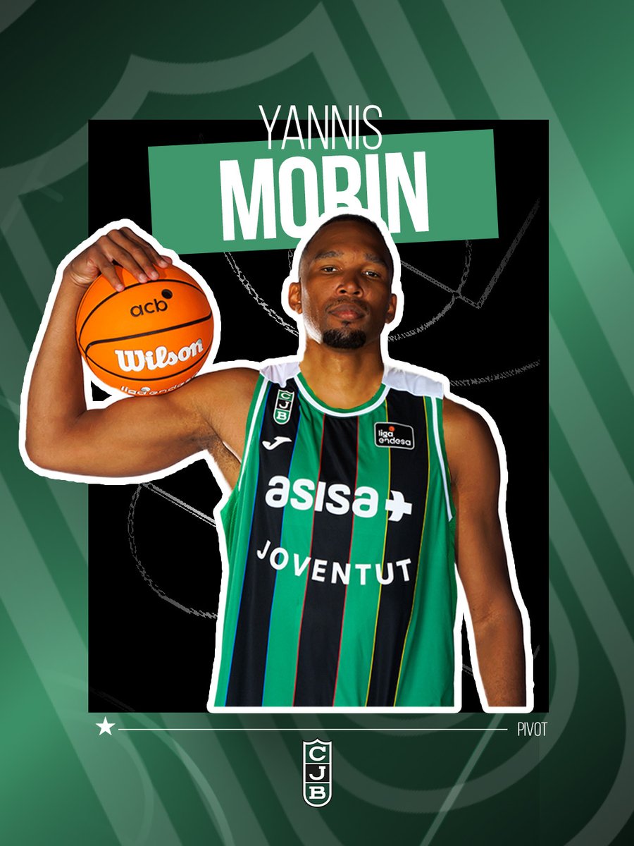 Penya1930's tweet photo. 🔥 Yannis Morin: un gran reforç pel tram final de temporada

🤝 L’ASISA Joventut ha arribat a un acord amb el pivot francès per fer un salt de qualitat a la part decisiva de l’ACB

📝 El comunicat: https://t.co/QjIqgQiZpb

Benvingut @YannisMorin! 

#ASISAJoventut #CityOfBadalona https://t.co/bMWrRrDuXL
