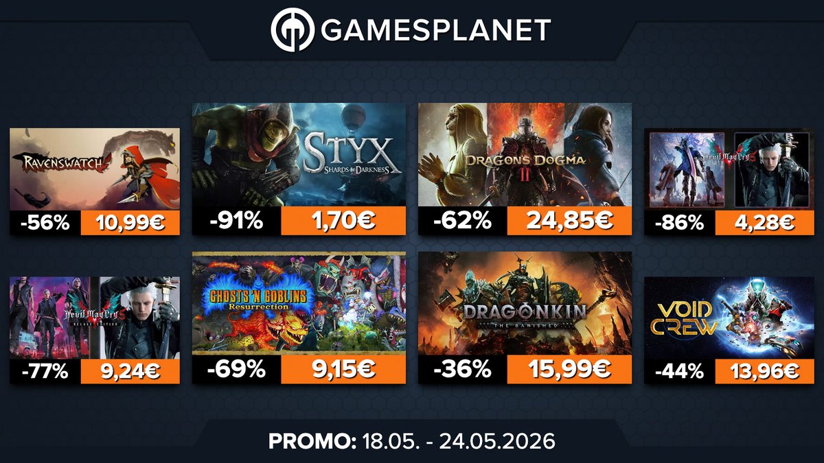 Gamesplanet Deutschland tweet media