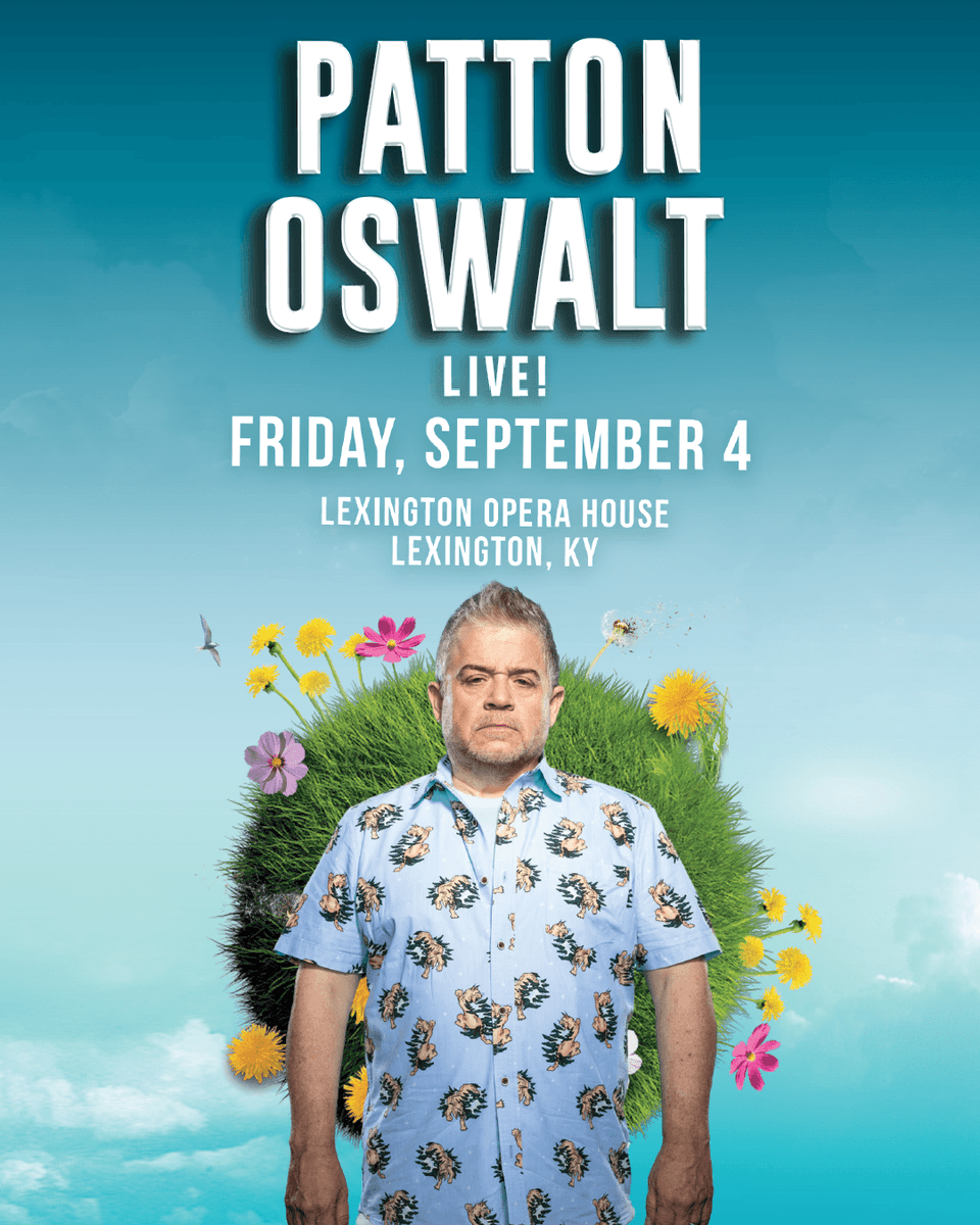 LexOperaHouse's tweet photo. 🎤😂 Comedy icon Patton Oswalt is bringing the laughs to the Lexington Opera House this fall!

From stand-up specials to unforgettable roles on screen, Patton Oswalt has become one of comedy’s most recognizable voices — and now he’s coming to Lexington for one night only. Don’t miss your chance to see him live on September 4 at the Lexington Opera House.

📍 Lexington Opera House
📅 September 4
🎟️ Tickets on sale Friday!