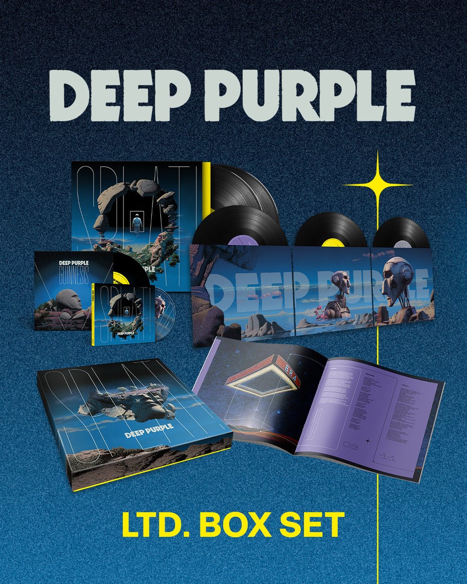 The limited SPLAT! Box Set features 2LP (180g), booklet, CD, 3