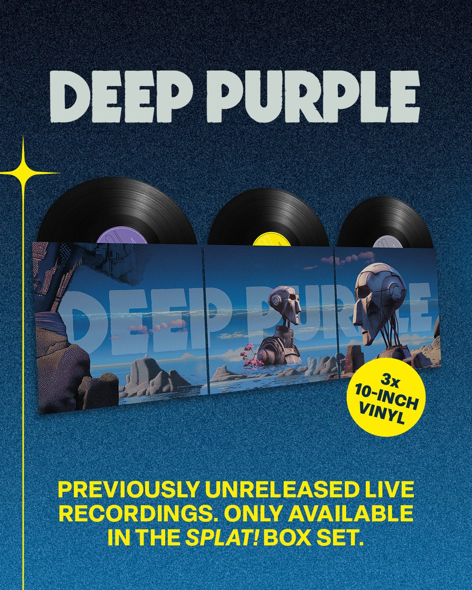 The limited SPLAT! Box Set features 2LP (180g), booklet, CD, 3