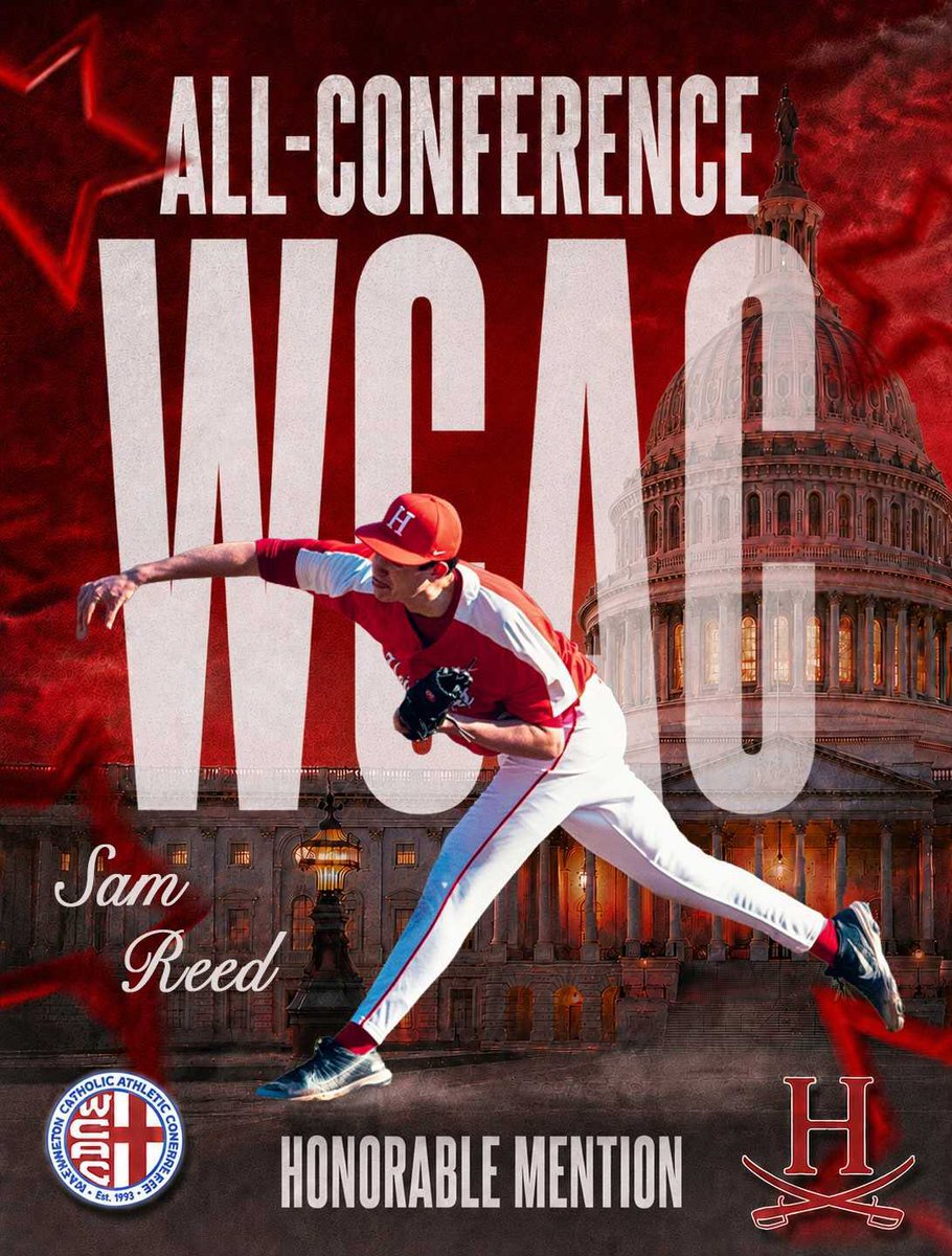 heightsbaseball's tweet photo. Congratulations to Junior Pitcher/1B Sam Reed on earning WCAC Honorable Mention. “Little Sammy” had a great year on the mound and posted a 4.98 ERA in 19.2 innings pitched. Sam had 23 SO in conference and also had a great year at the plate, batted .333 with 3 doubles and 6 RBIs. https://t.co/vdXr7Ih6cm