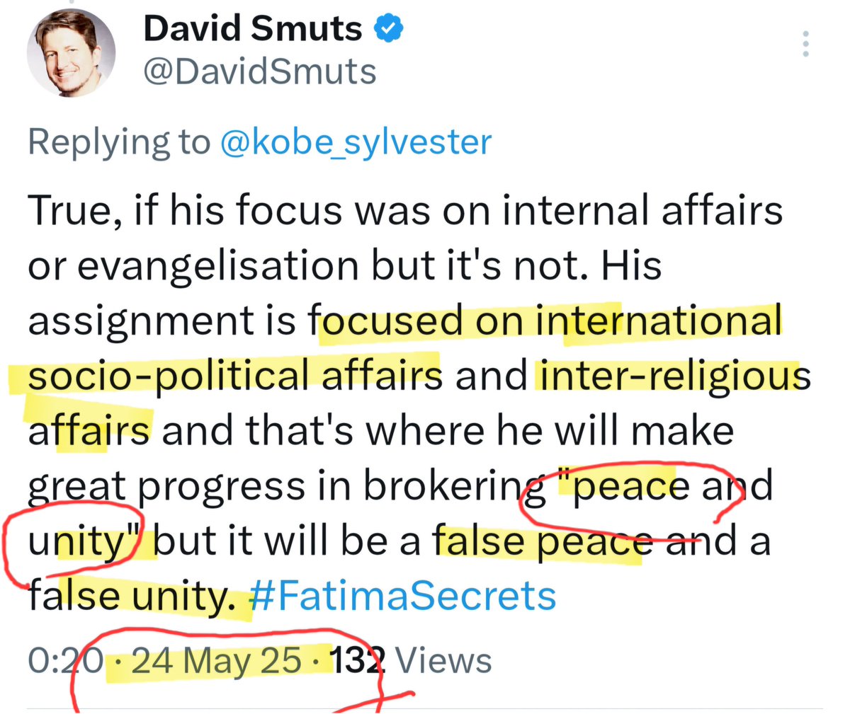 David Smuts tweet media