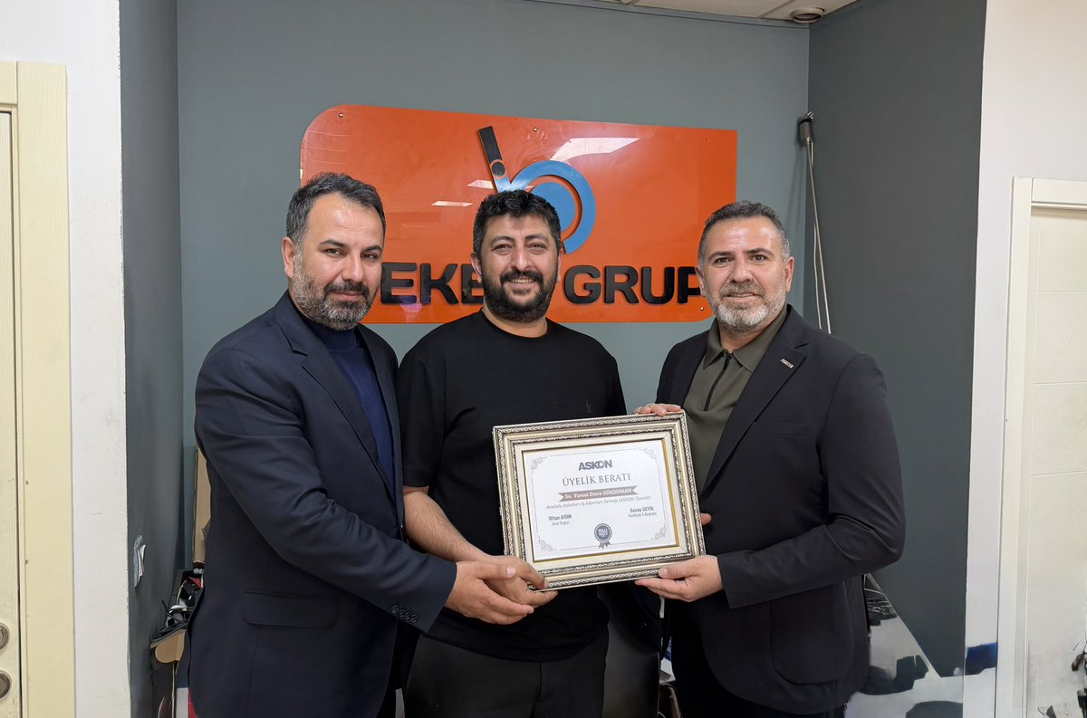 savasgeyikk's tweet photo. Askon Kırıkkale Şube Üyemiz MEG Teknoloji Yönetim Kurulu Başkanı Kardeşim Yunus Emre Gökduman'ı, Teşkilatlanma Başkanımız @fatih_cidem ile birlikte işyerinde ziyaret ettik. Petrol ekipmanları imalatında ve otomasyon üzerine iyi işlere imza atan Yunus Emre Kardeşimin başarılarının devamını diliyorum.
@Volkan_Khrmn08 @YZulbaharoglu @ASKON