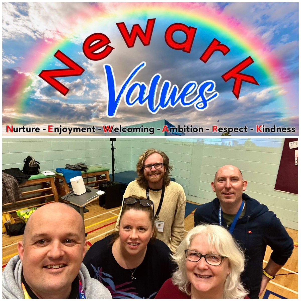 williamaboyle's tweet photo. A great morning with @NewarkPrimary  7’s at our third Newark Vibes Workshop! Today we explored the values of Ambition &amp; Respect through music, games, stories and reflective videos— finishing with letters to their future selves and of course some hot chocolate😋 Well done everyone https://t.co/Ep2TGbf01n