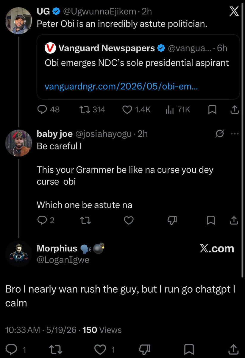 UG tweet media