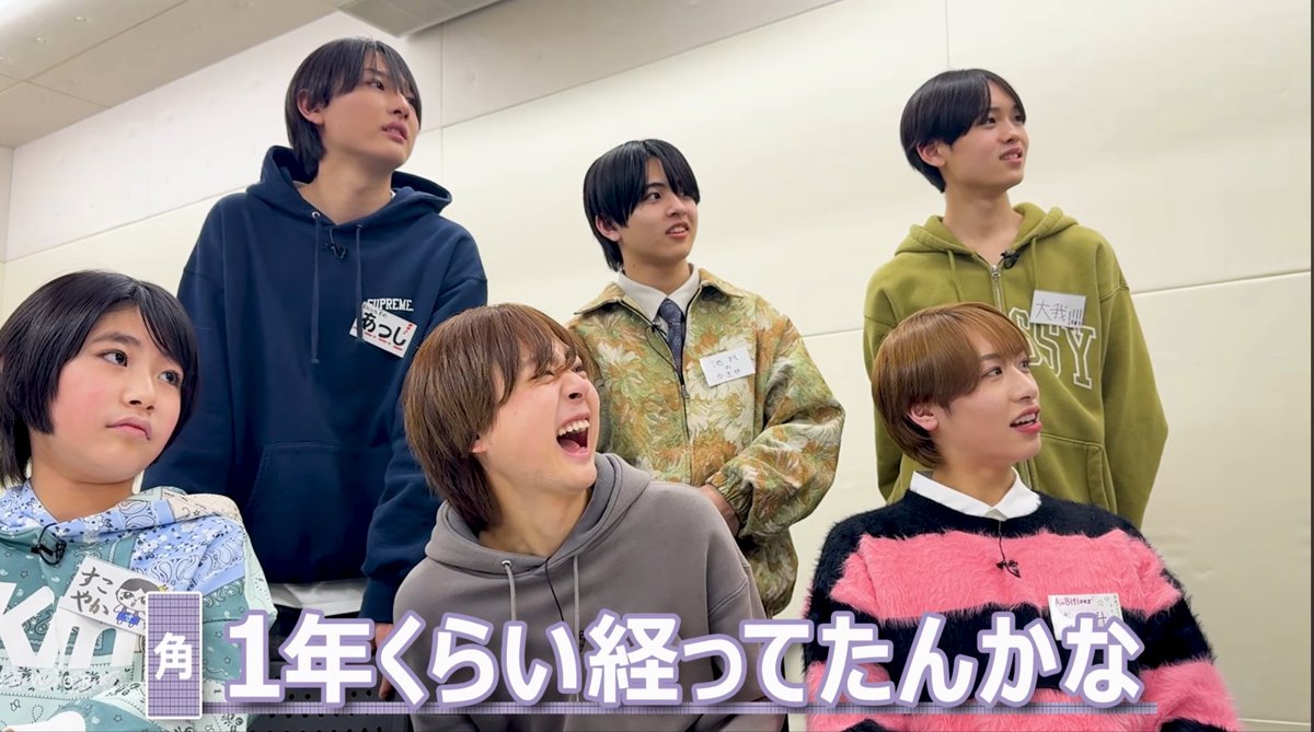 okayunoatm's tweet photo. 角ちゃんのエピソードを静止画かのように仏の笑顔で聞いていたと思えば、百点満点なリアクションをとる岡佑吏さん https://t.co/OPcc2Sdmbs