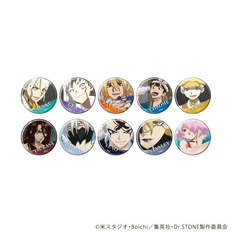 アニメイトオンラインで予約受付中！ Dr.STONE 缶バッジ41/ブラインド