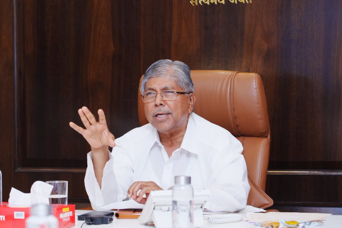 Chandrakant Patil tweet media
