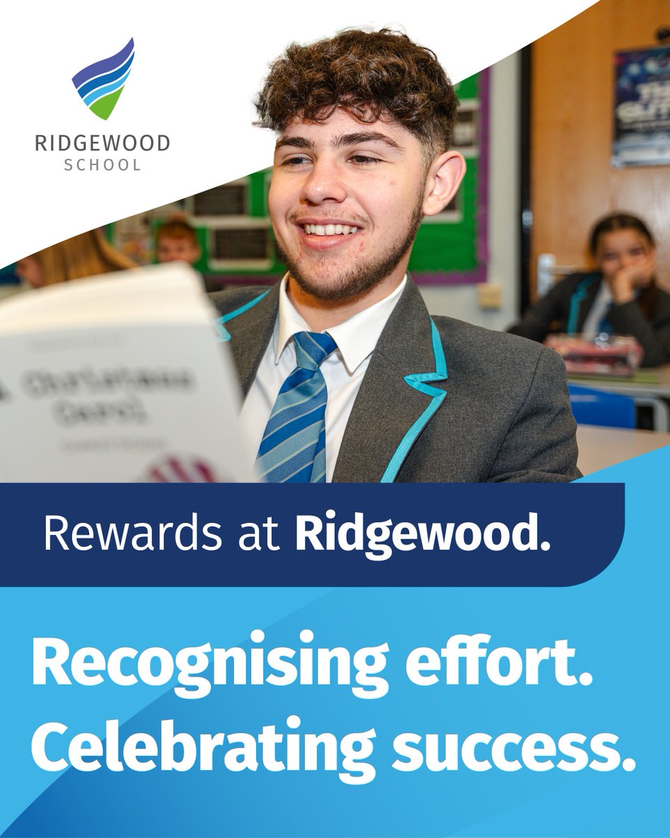 HelloRidgewood's tweet photo. At Ridgewood, students are recognised for excellent attitude, strong attendance, outstanding work, and contribution to school life through Praise Points, Altus rewards, celebration assemblies, reward trips, and more.

Let's stay motivated, stay organised, and keep aiming high. https://t.co/G52OiJCrL0