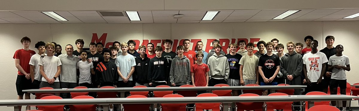 hoopsMS's tweet photo. Thanks to Millard Public Schools Hall of Fame Member Kyler Erickson, one of Millard South’s all-time greats on and off the court, for talking with our players about his basketball journey.  Do I believe in it?  Will I put in the work?  @ky_kyy https://t.co/3uC7pJw5Jx