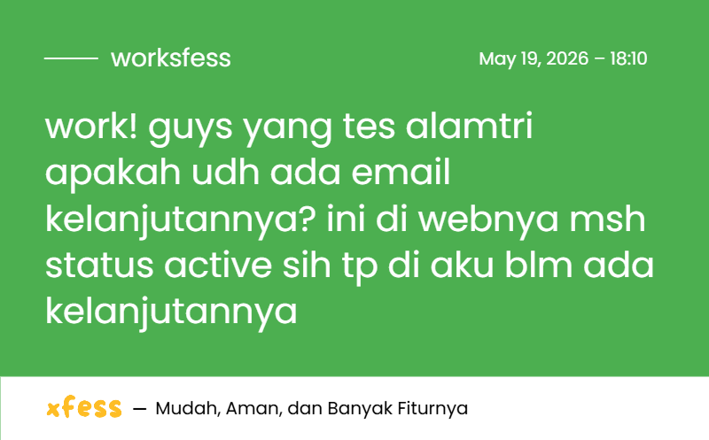 WORK tweet media