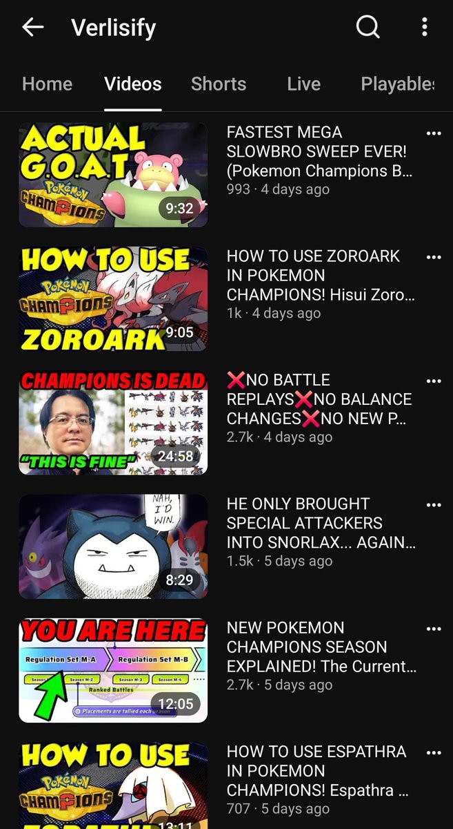 GTS_Rotom's tweet photo. Omg, last year he was struggling to get 5k views, and now he's struggling to get more than 1k views

It's all over Tony. McDonald's awaits 🤣🤣🤣 https://t.co/PjPHfLMGnD