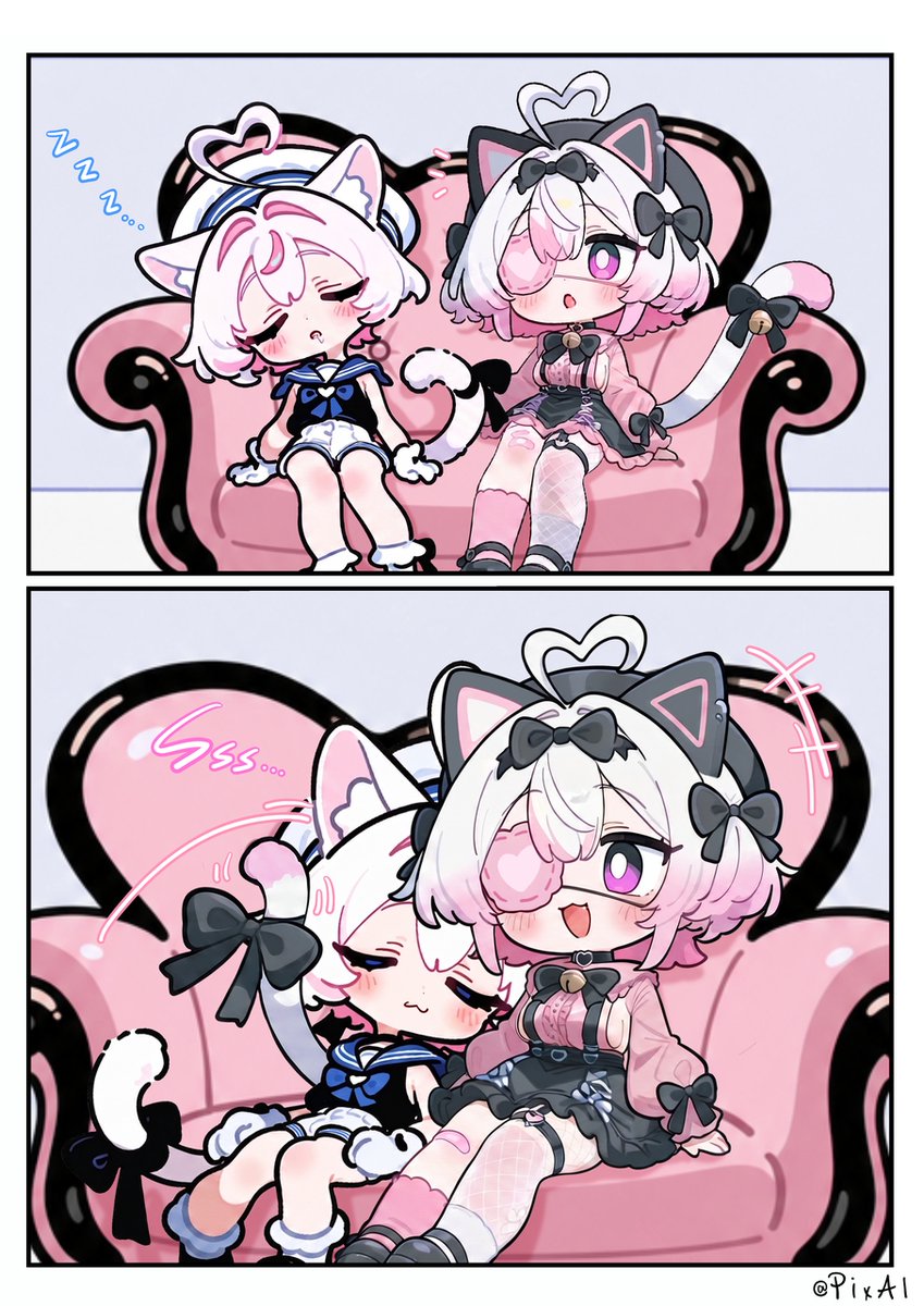 PixAI_Official's tweet photo. [MioComics]  

Just lean on me.  

#MioComic https://t.co/e6VVdMFGBq