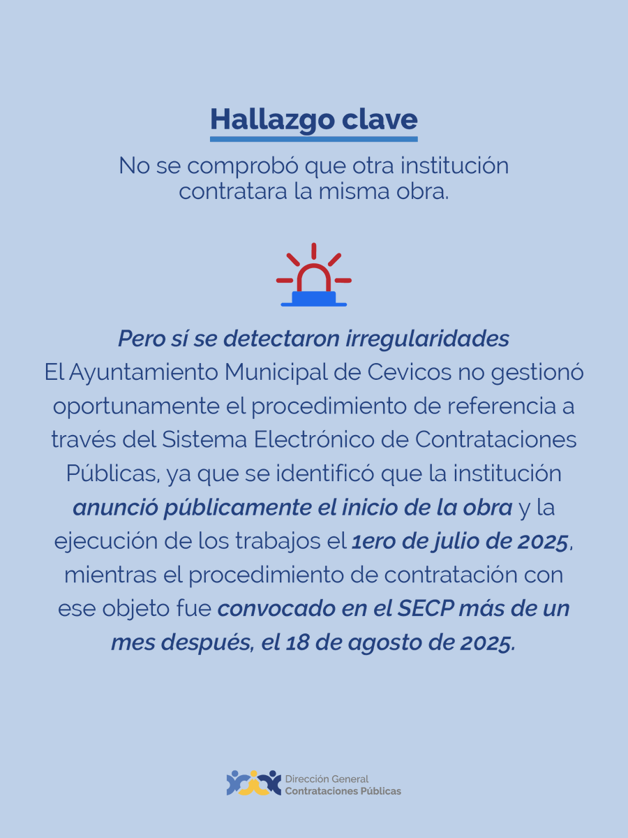 Dirección General de Contrataciones Públicas tweet media