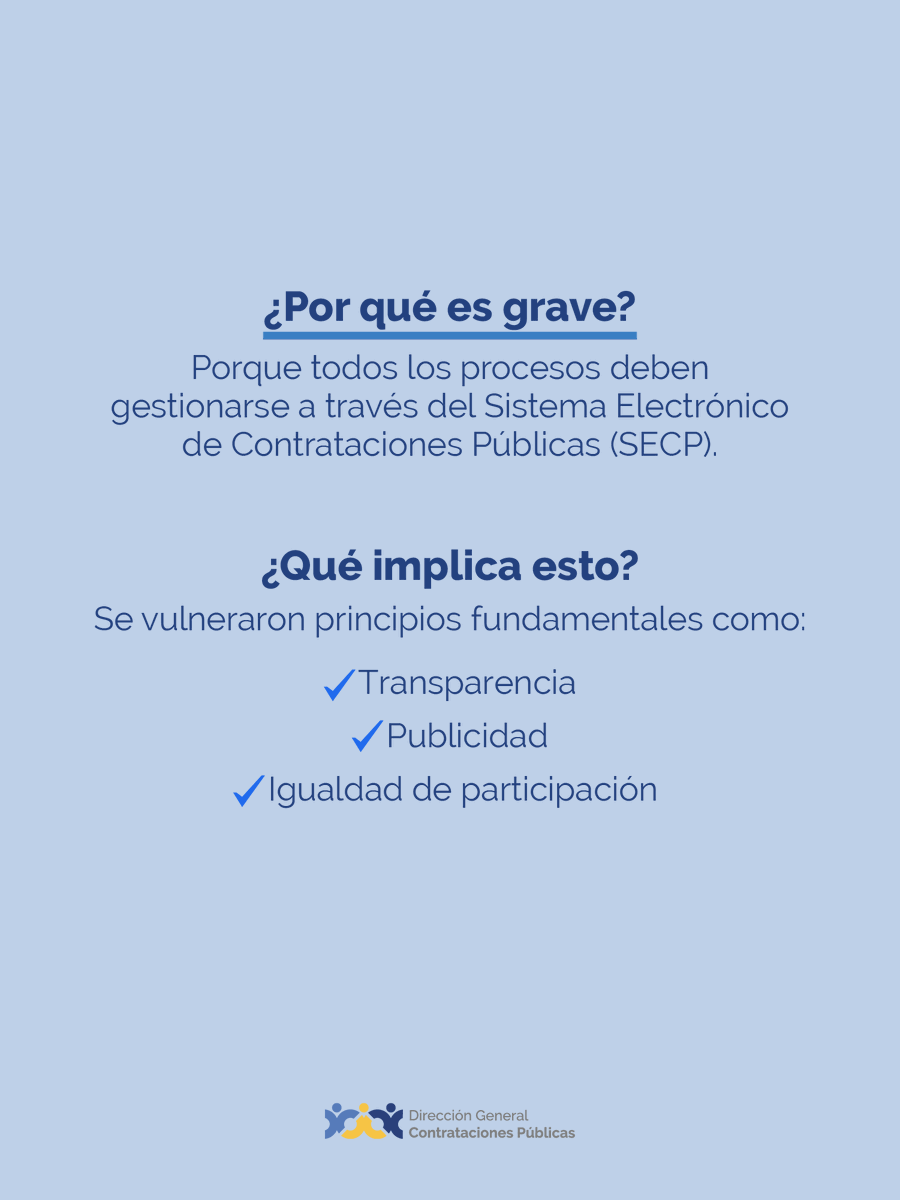 Dirección General de Contrataciones Públicas tweet media