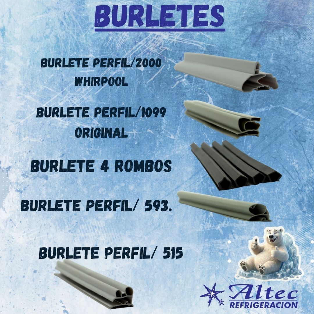 AltecRefrig's tweet photo. ❄️ ¡Burletes a medida en ALTEC REFRIGERACIÓN! ❄️

¿Tu heladera o cámara comercial no cierra bien? No gastes de más en energía. Fabricamos burletes a medida con la mejor calidad del mercado.

👉 ¡Cotizá hoy mismo al mejor precio!
Pasanos las medidas o el modelo https://t.co/BcD9vzHqpo