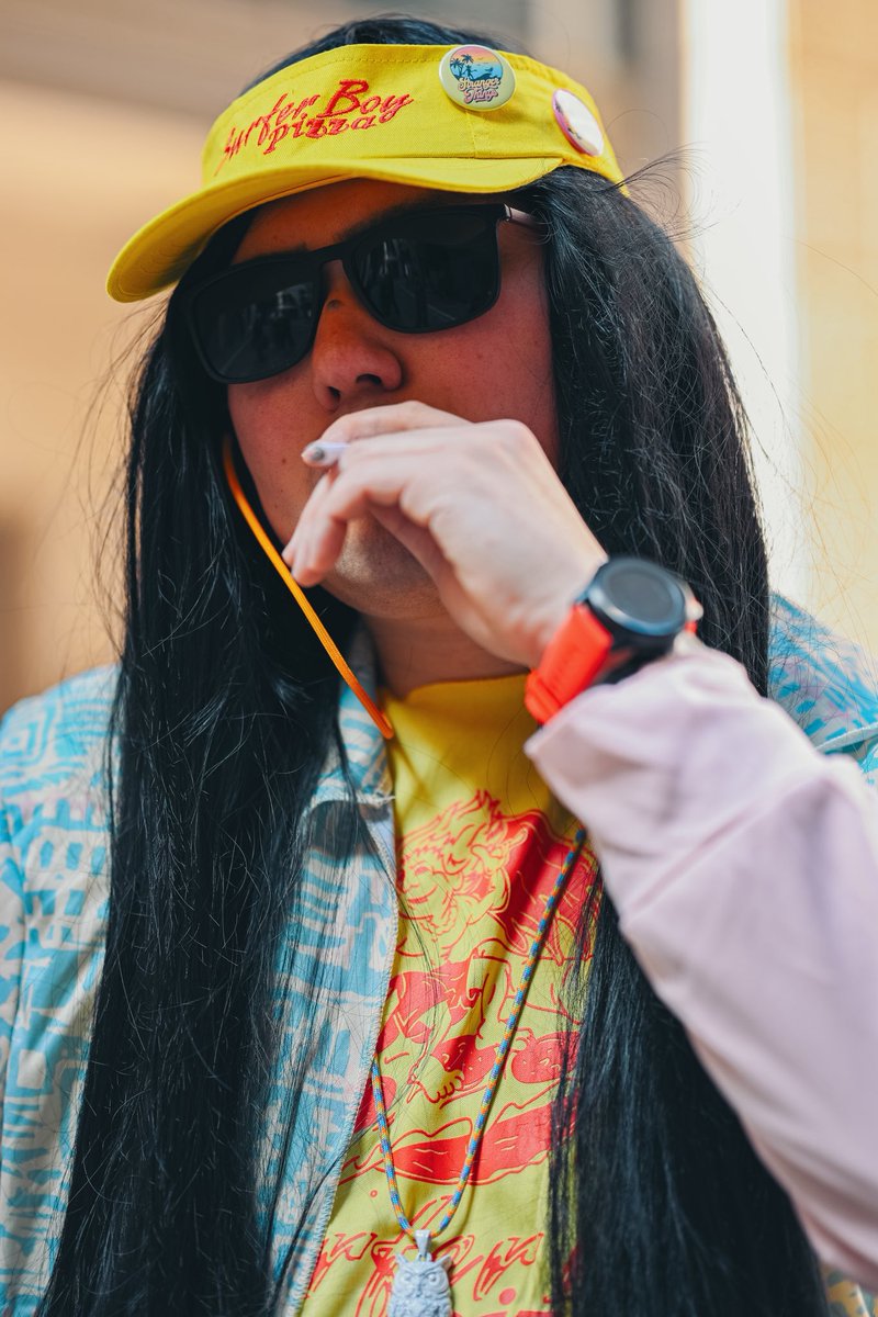 gouki_returns's tweet photo. STRNGER THINGS
ARGYLE🏄🍕

"You ever partake in Purple Palm Tree Delight?
It'll make all your troubles float away."

📸:TSUBASAさん

#フォースサミット2026 
#FORCESUMMIT 
#フォースサミット https://t.co/M2YibnJeRI