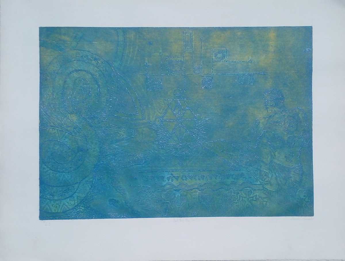 BongaMnce's tweet photo. Etching print 
#etching
#etchingart
#printmaker
#printmakingart https://t.co/mFREkiQiLg