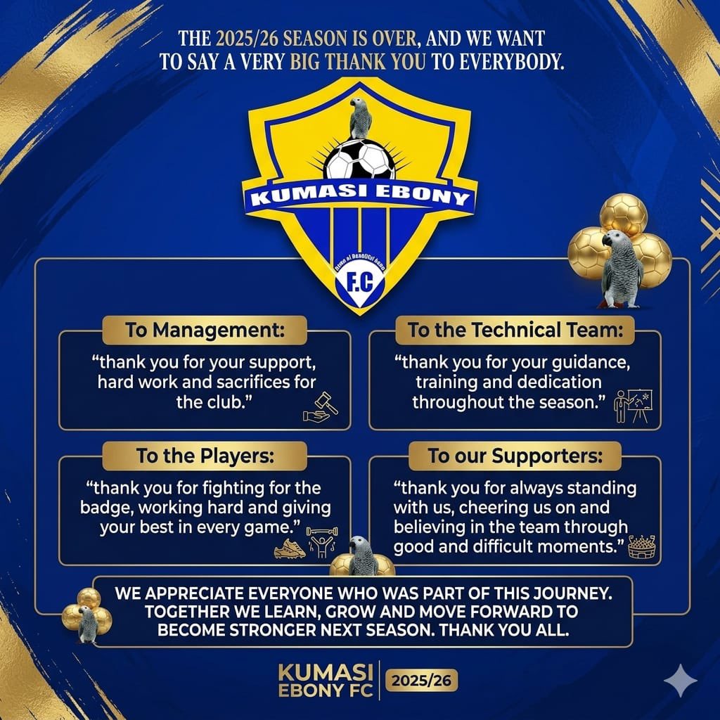 KUMASI EBONY FC tweet media