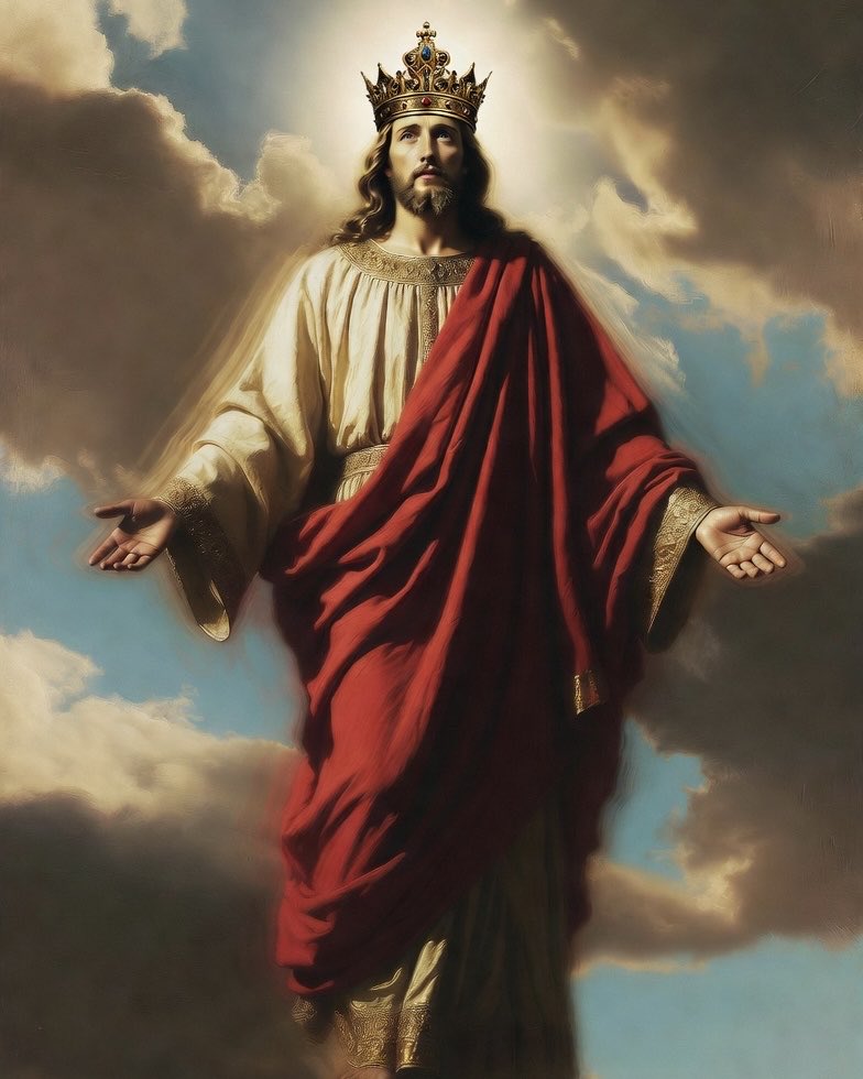 JESUS IS KING tweet media