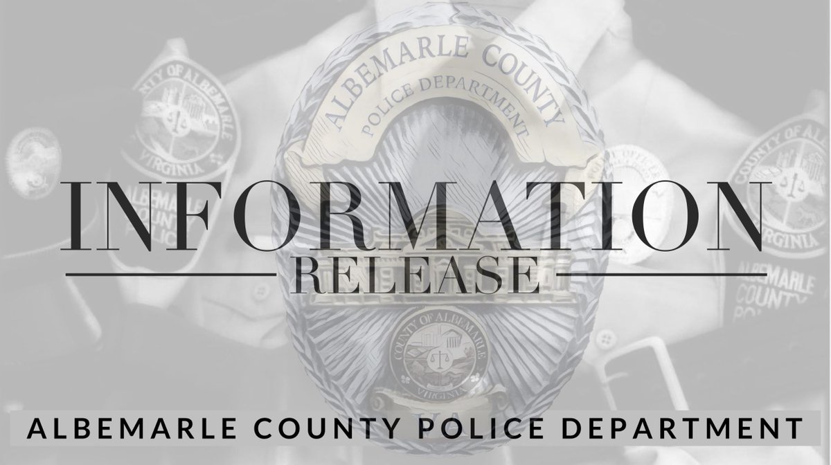 Albemarle County Police Department tweet media