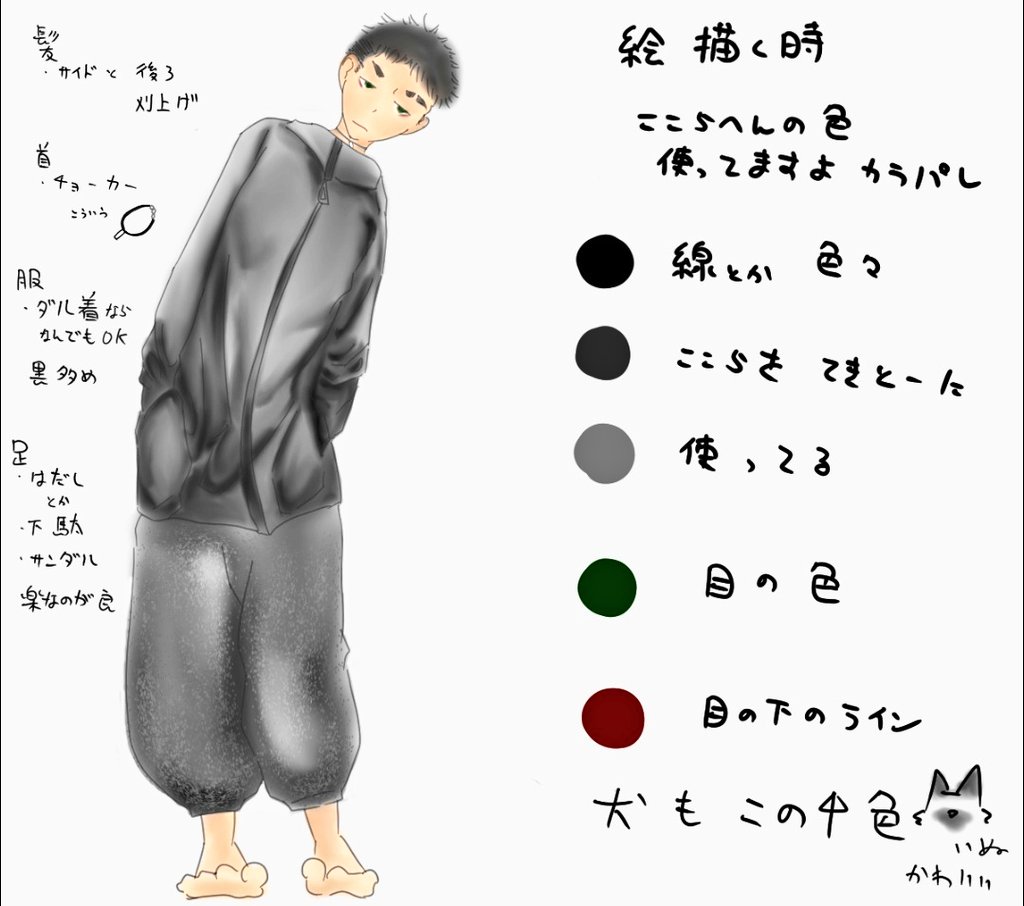 noma_nono6's tweet photo. ※人型代理　と　モドキ代理(勝手に借りた)らくがき
多分こういうやり取りしてる https://t.co/uDSd9pj854