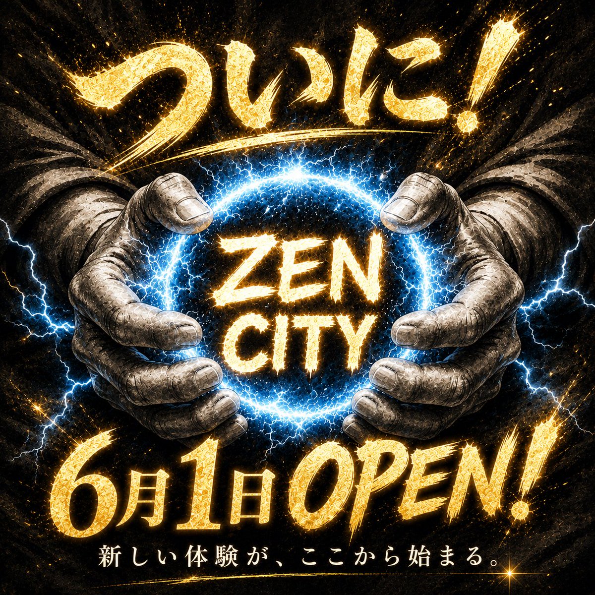 🎉 ついにオープン日が決まりました! 🎉 🔥ZEN City 6月1日 オープン 🎉 ついにオープン日が決まりました! 🎉 🔥ZEN City 6月1日 オープン