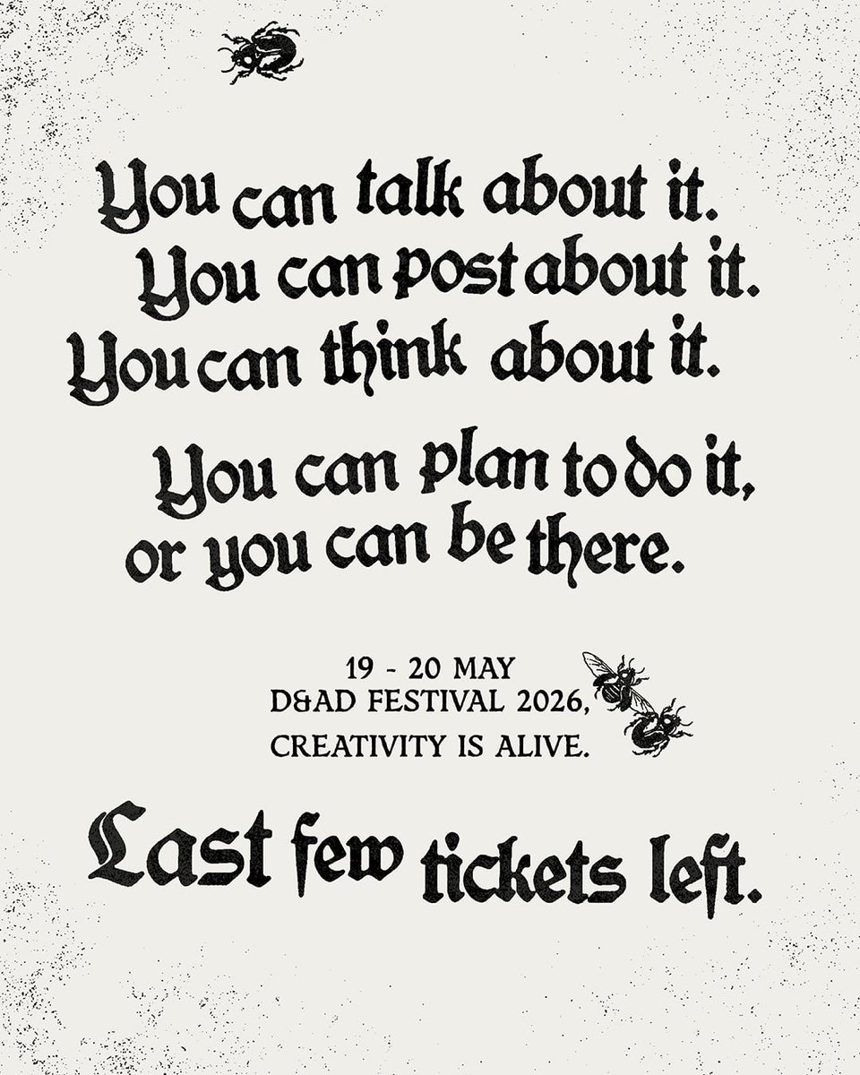 D&AD tweet media