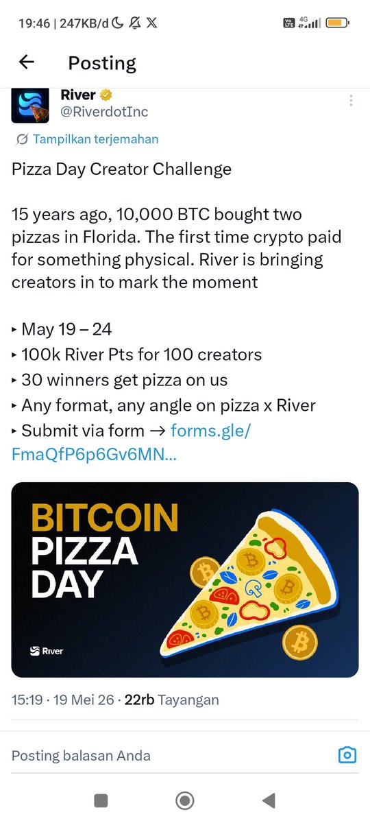 EndangWatu's tweet photo. 😯 woww

Big prizes @River4fun @RiverdotInc https://t.co/4Vgz8ZvAdj