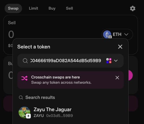 ZayuJaguar's tweet photo. We are pleased to announce that the Uniswap warning regarding the $ZAYU token has been completely resolved. The token display is now fully cleared.

Ensuring a secure, transparent, and SAFU environment for our holders remains our ultimate goal.

ZAYUUUUU ⚽️🇲🇽 https://t.co/nqb2XgrmNz