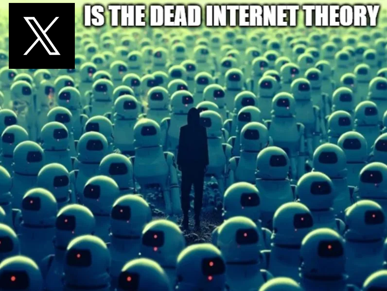 Internet Muerto So many bots - especially right wing MAGA fake accounts from Nigeria ...