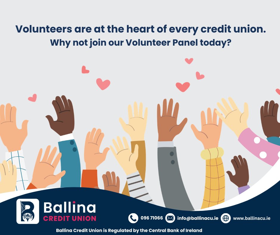 CUBallina's tweet photo. At the heart of every credit union is its volunteers.
Whether you're interested in leadership, building experience, or giving back to your community, credit unions offer meaningful opportunities to get involved. 
Visit https://t.co/v1cOulZeox to learn more https://t.co/kxiWVa10Av