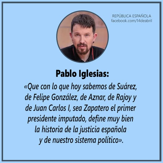 maye_chat144's tweet photo. #LaCaceríaFascista

Muchas veces hay que estar en sintonía con Pablo Iglesias Turrión.

Esta es una de esas veces. https://t.co/i8ldtK9M8G