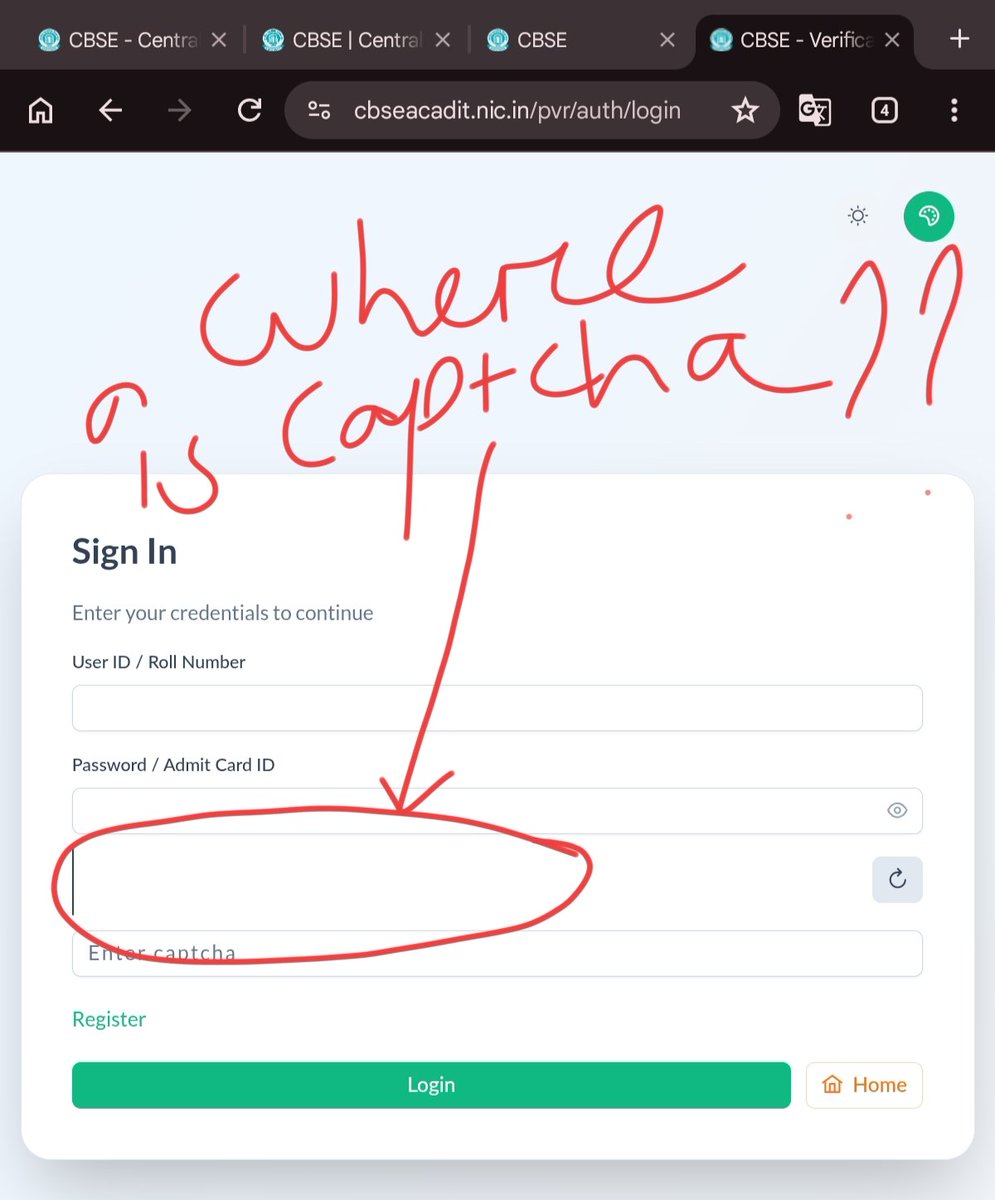 ShibamD30138188's tweet photo. What is this behaviour literally I have tried more than 700 times but still facing this problem.... What is this #CBSE ?
Name is Central board but doing this kind of shit things really made some students in Frustration!!!!
#Boycottosm #Cbsescam #Cbseosmscam #scam2026 https://t.co/2TFt9xTRra