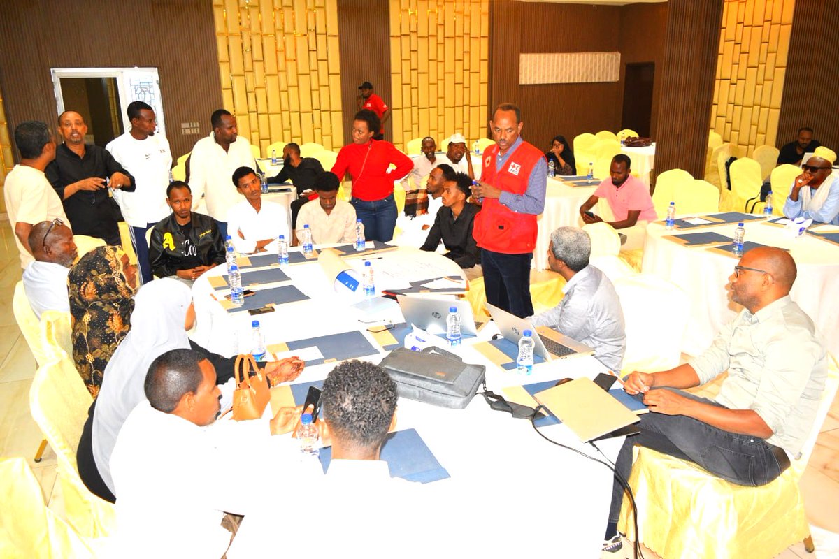 EthioRedCross's tweet photo. The Ethiopian Red Cross Society (ERCS) Somali Regional Branch, in partnership with the Netherlands Red Cross, successfully conducted a three-day workshop focused on developing a localized, multi-hazard Anticipatory Action (AA) Plan.

We Live for Humanity!
https://t.co/3rxooyDZNx https://t.co/ZeBDHhS8NP
